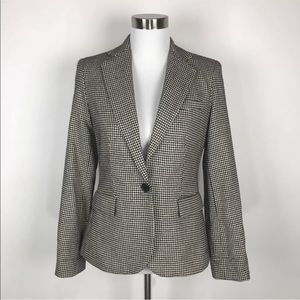Lauren Ralph Lauren Houndstooth Blazer Sz 4